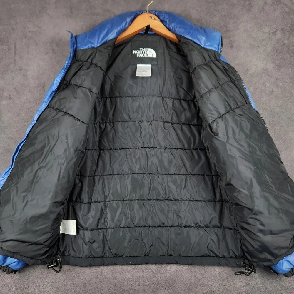 Vintage The North Face Cerro Torre Puffer Jacket‎ Mens Small Blue Lightweight